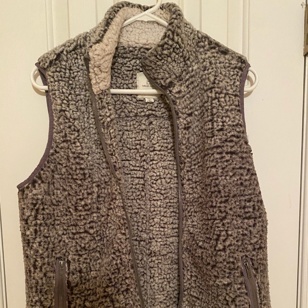 Thread Supply Gray Vest - Small